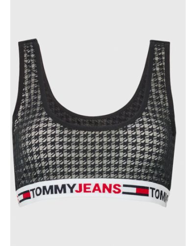 Tommy Jeans Curve Melltartó felső UW0UW04012 Fekete