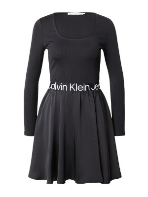 Priliehavé košeľové šaty Calvin Klein Jeans