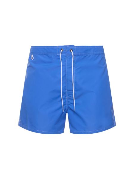 Pantalones cortos de nailon Sundek azul