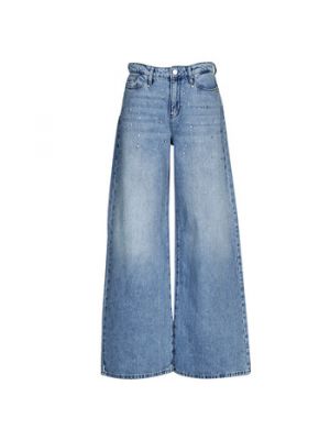 Jeans a zampa baggy Karl Lagerfeld blu