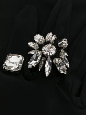 Handschuh mit kristallen Dolce & Gabbana schwarz