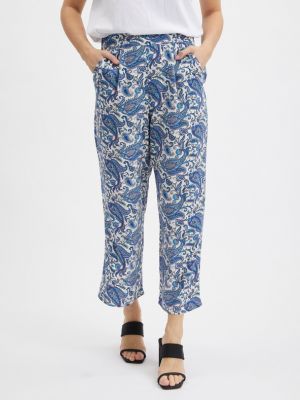 Pantaloni culottes Orsay albastru