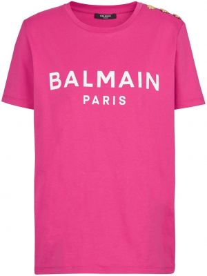 T-shirt Balmain rosa