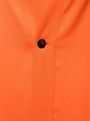 Viskózová bunda Ferragamo oranžová