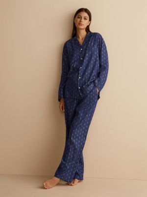 Pijama con estampado Polo Ralph Lauren azul