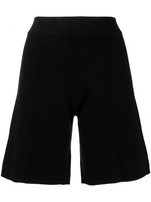 Kratke hlače od kašmira Lisa Yang crna
