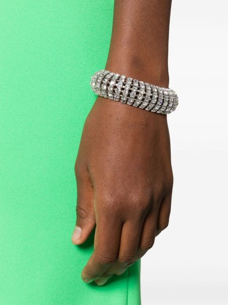 Armband mit kristallen Alexandre Vauthier silber