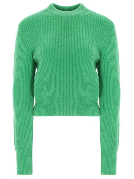 Зеленый шерстяной свитер Alexander Wang