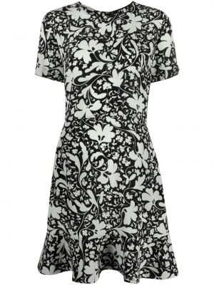 Svilena haljina s cvjetnim printom s printom Stella Mccartney