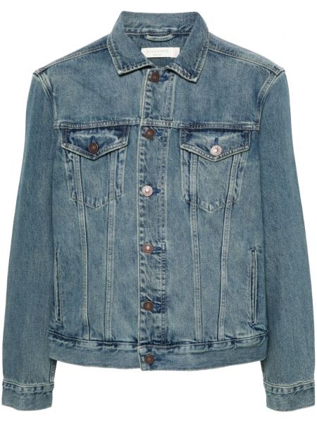 Denimjakke Allsaints blå