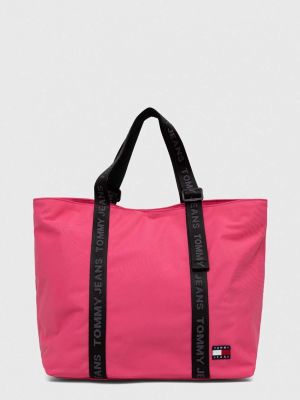 Чанта Tommy Jeans розово