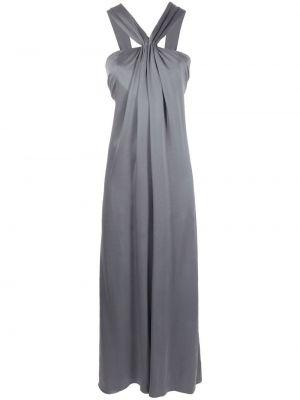 Вечерна рокля без ръкави Giorgio Armani сиво
