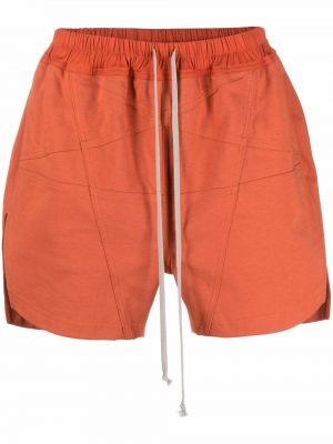 Bomull shorts Rick Owens oransje