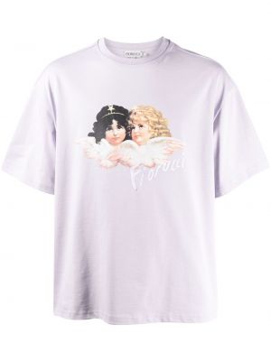 T-shirt Fiorucci lila