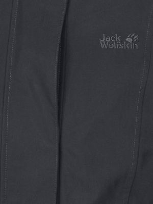 Παλτό Jack Wolfskin μαύρο