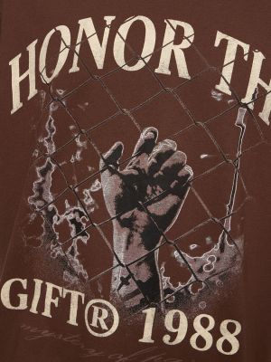 Тениска Honor The Gift черно