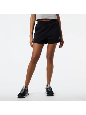 Fleece shorts New Balance schwarz