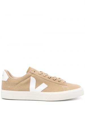 Semsket skinn sneakers Veja