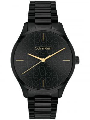 Часы из нержавеющей стали Calvin Klein черные
