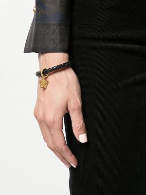 Bracelet Versace noir