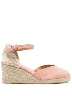 Espadrillos med kilklack Castañer rosa