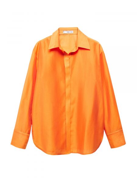 Блуза Mango оранжево