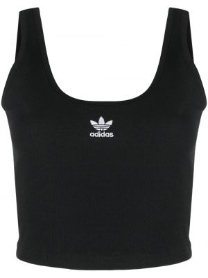 Kort tröja Adidas svart