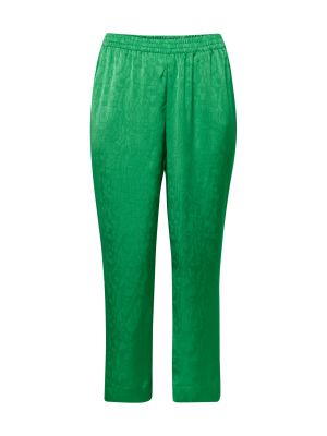 Avarad püksid Vero Moda Curve roheline
