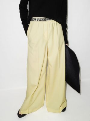 Kalhoty Stella Mccartney žluté