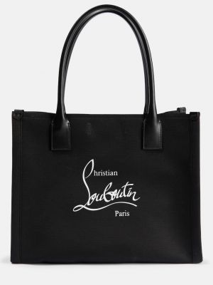 Большая сумка Christian Louboutin черная