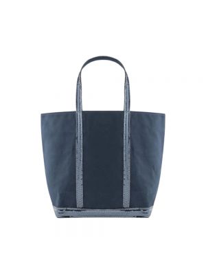 Shopper handtasche mit taschen Vanessa Bruno blau