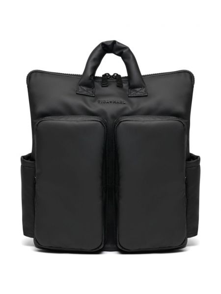 Nakupovalna torba Tiba + Marl črna
