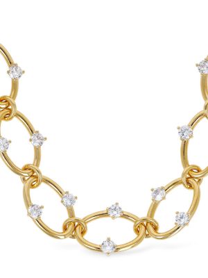 Ogrlica s kristalima Panconesi zlatna