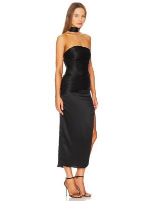 Robe mi-longue Nicholas noir