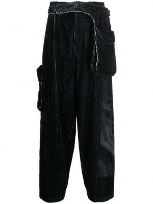 Pantaloni dritti Yohji Yamamoto nero