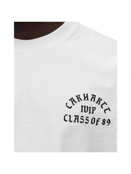 Koszulka z krótkim rękawem Carhartt Wip biała
