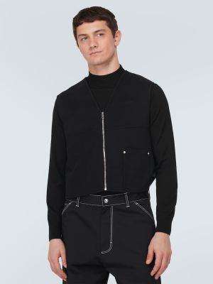 Vestă din fleece Givenchy negru