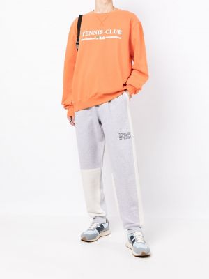 Sweatshirt mit print Fila orange