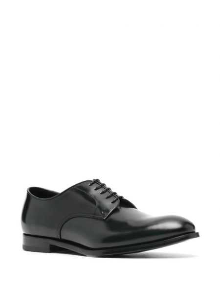 Chaussures oxford en cuir vernis Doucal's noir