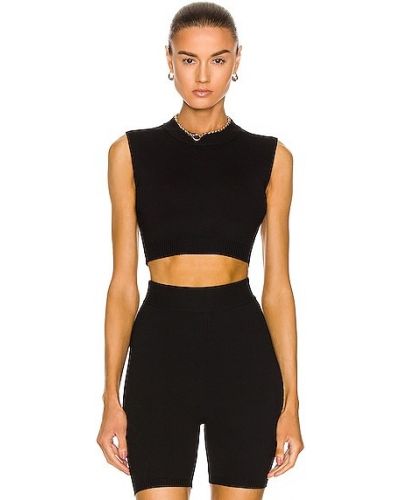 Crop top Year Of Ours, nero