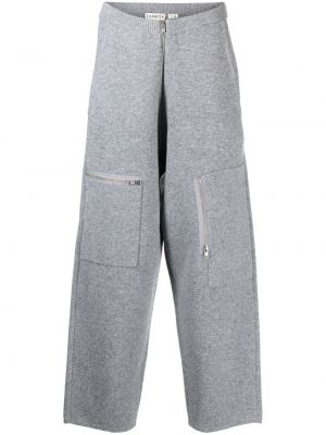 Pantaloni con cerniera Zankov grigio