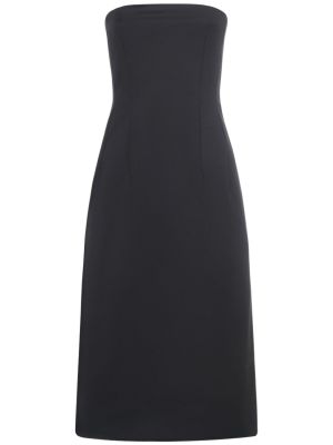 Sukienka mini bawełniana Sportmax czarna