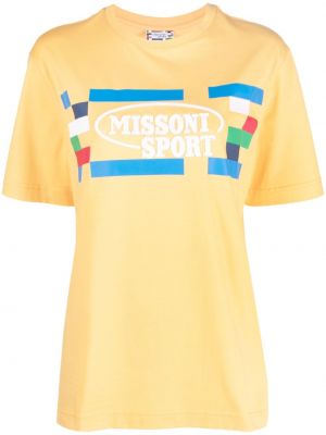 T-shirt z nadrukiem Missoni