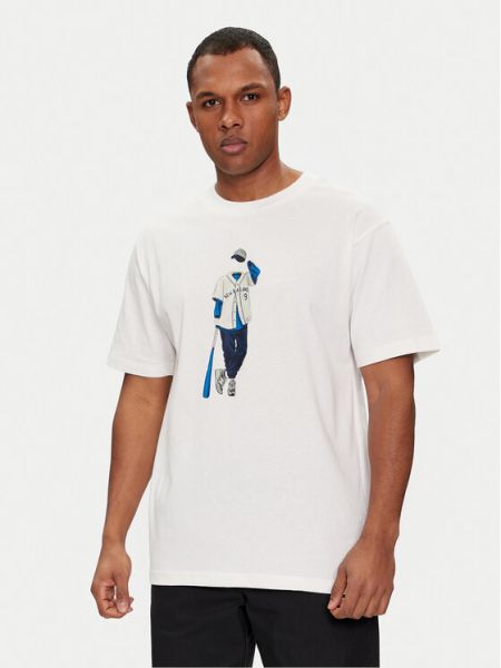 T-shirt New Balance weiß