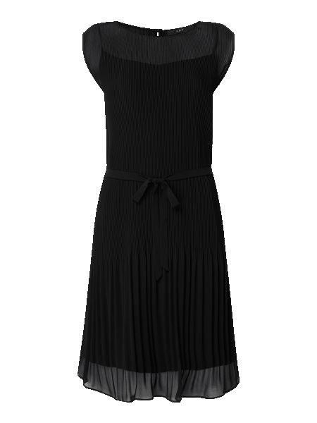Czarna sukienka z wiskozy Set
