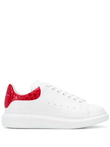 Overdimensjonert sneakers Alexander Mcqueen hvit