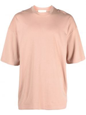 Памучна тениска Costumein розово