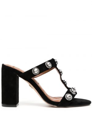 Krystaller mules Kurt Geiger London svart