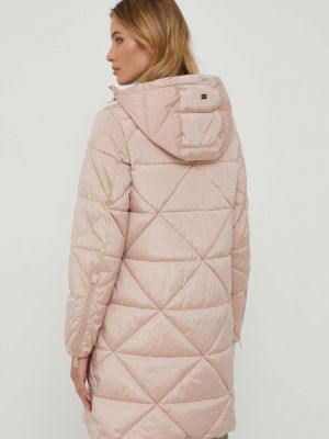 Téli kabát Geox rózsaszín
