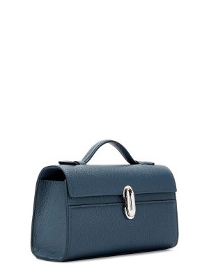 Δερμάτινη τσάντα Savette μπλε